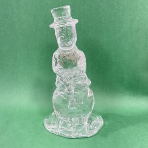 2000Waterford Clear Crystal Leprechaun Shoemaker on Pot of Gold Ireland Figurine